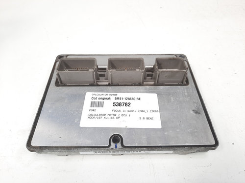 Calculator motor, cod 5M51-12A650-RE, Ford Focus C-Max, 2.0 benz, AODA (idi:538782)