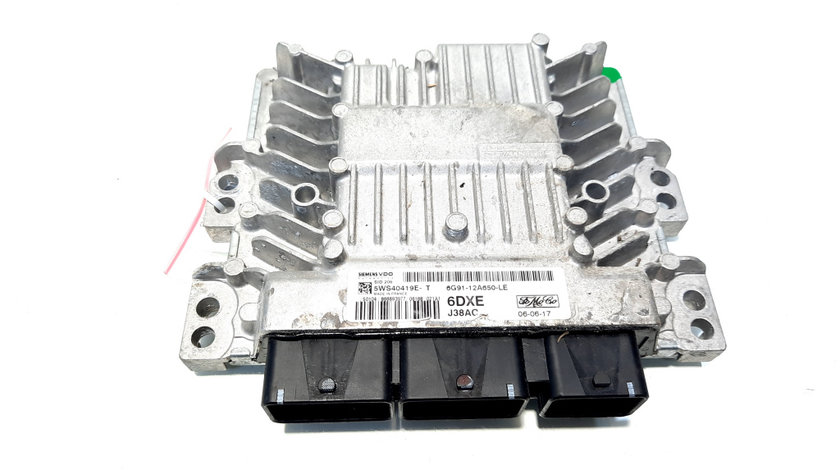 Calculator motor, cod 6G91-12A650-LE, Ford S-Max 1, 2.0 TDCI, QXWA (id:523774)