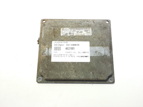 Calculator motor, cod 6S61-12A650-FD, Ford Fusion (JU) 1.3 B, FUJB (idi:483191)