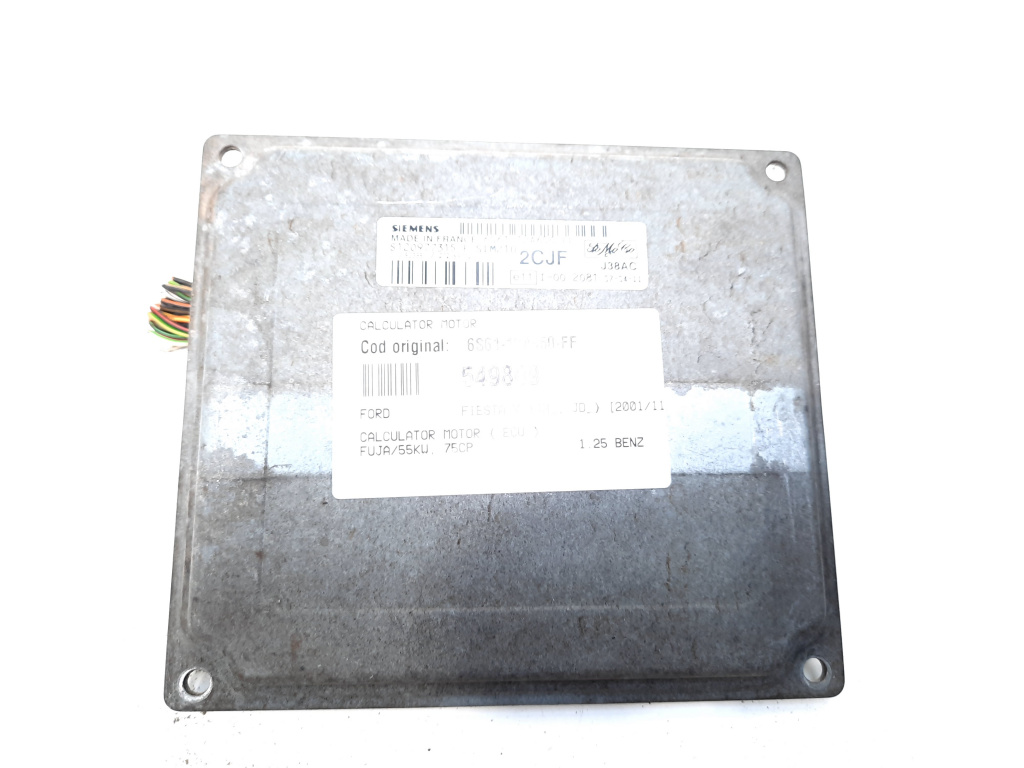 Calculator motor, cod 6S61-12A650-FF, Ford Fiesta 5, 1.25 benz, FUJA (idi:549809)