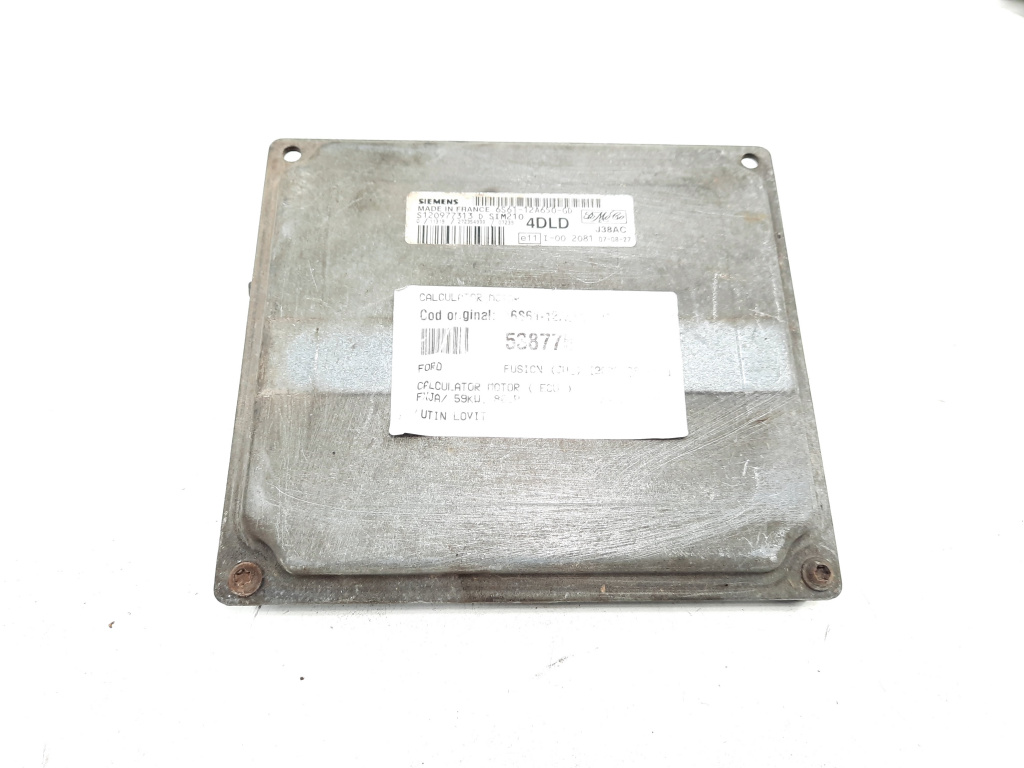Calculator motor, cod 6S61-12A650-GD, Ford Fiesta 5, 1.4 benz, FXJA (idi:538775)