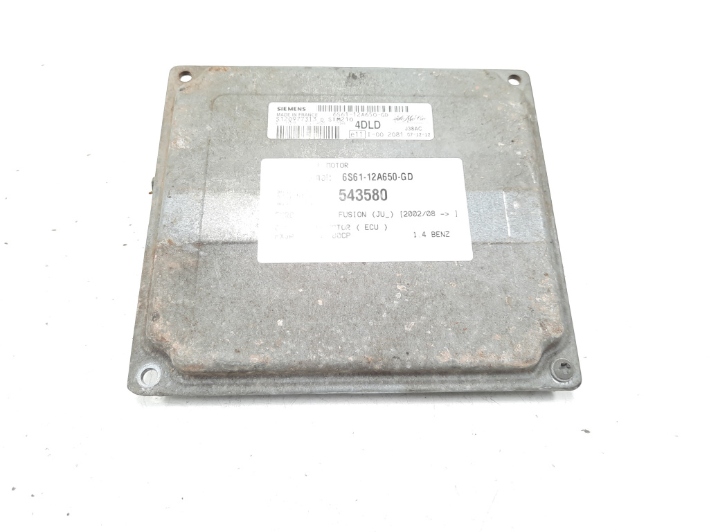 Calculator motor, cod 6S61-12A651-GD, Mazda 2 (DY), 1.4 benz, FXJA (idi:543580)