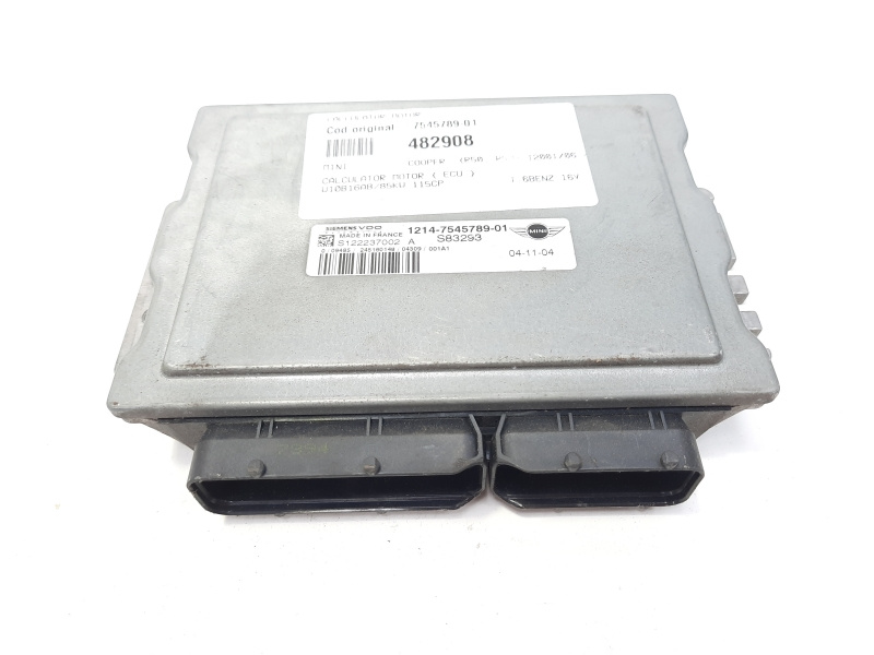 Calculator motor, cod 7545789-01, Mini Cooper (R50, R53) 1.6 B, 16V, W10B16AB (id:482908)