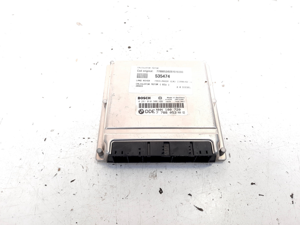 Calculator motor, cod 7788053, 0281010300, Land Rover Freelander (LN) 2.0 diesel, 204D3 (id:535474)
