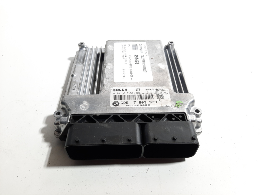 Calculator motor, cod 7803373, 0281013501, Bmw 5 (E60), 2.0 diesel, 204D4 (idi:491498)