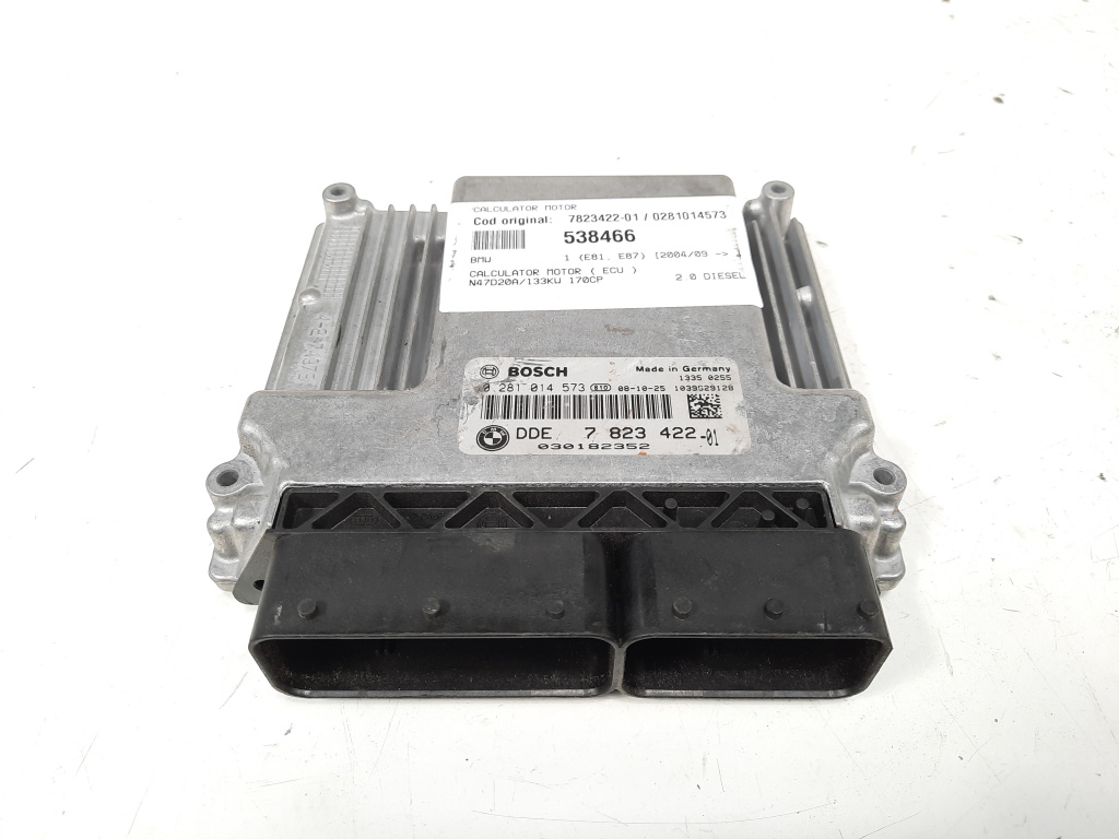Calculator motor, cod 7823422-01, 0281014573, Bmw X3 (E83), 2.0 diesel. N47D20A (idi:538466)