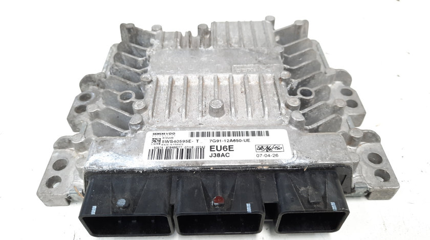 Calculator motor, cod 7G91-12A650-UE, Ford Mondeo 4 Turnier, 2.0 TDCI, QXBA (idi:538492)