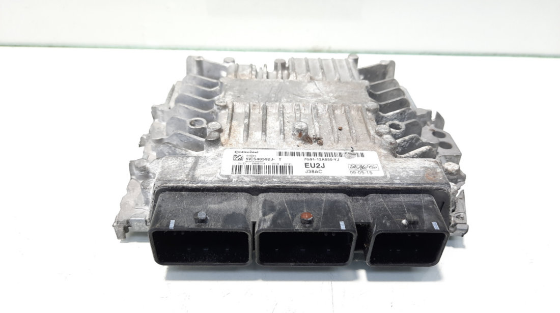 Calculator motor, cod 7G91-12A650-YJ, Ford Mondeo 4, 1.8 TDCI, QYBA (pr;110747)