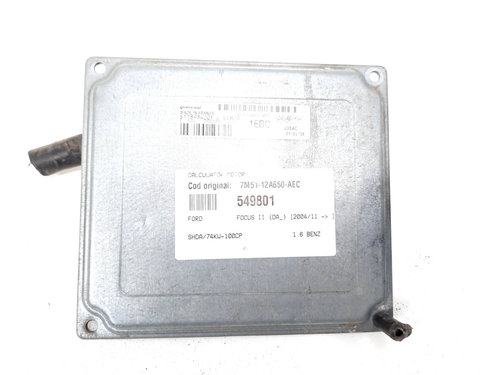 Calculator motor, cod 7M51-12A650-AEC, Ford Focus C-Max, 1.6 benz, SHDA (idi:549801)