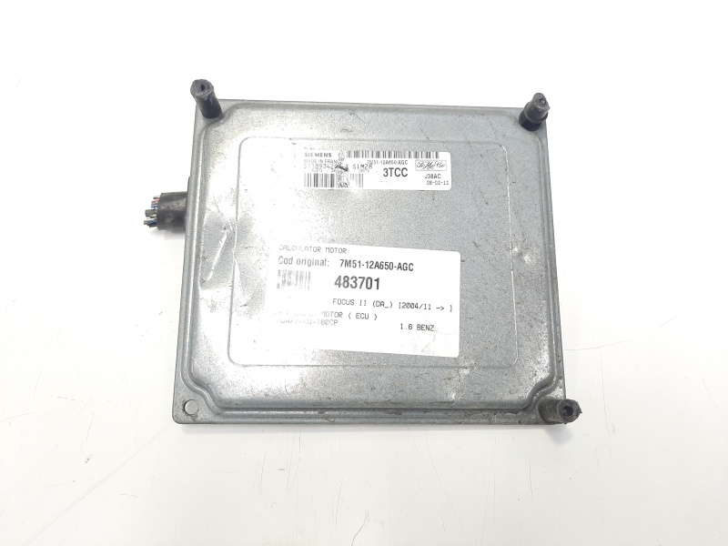Calculator motor, cod 7M51-12A650-AGC, Ford C-Max 1, 1.6 b, SHDA (idi:483701)