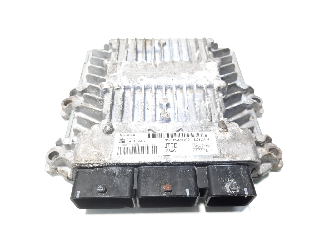 Calculator motor, cod 7M51-12A650-ATD, Ford, 2.0 TDCI, G6DA (idi:500051)