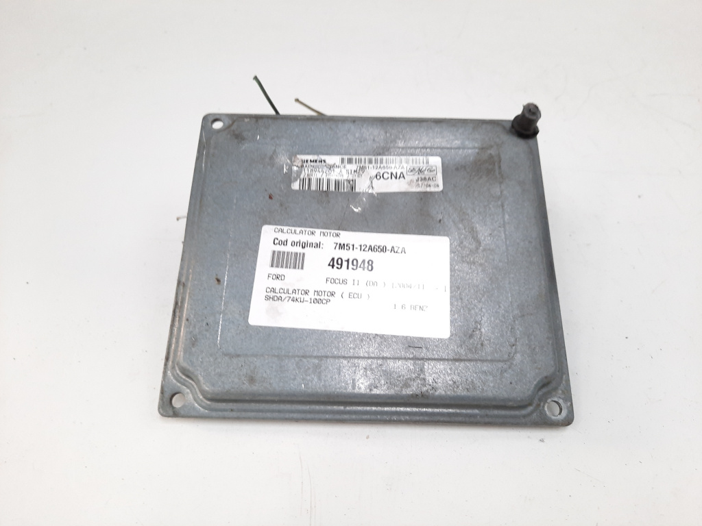 Calculator motor, cod 7M51-12A650-AZA, Ford C-Max 1, 1.6 benz, SHDA (idi:491948)