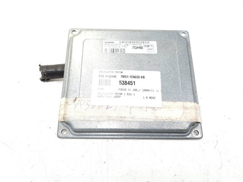 Calculator motor, cod 7M51-12A650-KB, Ford C-Max 1, 1.6 benz, HWDA (idi:538451)