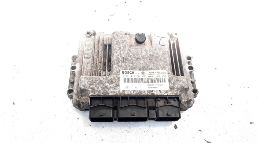 Calculator motor, cod 8200311550, 0281011724, Renault Master 2, 2.5 DCI (id:535473)