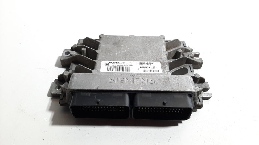 Calculator motor, cod 8200326741, 8200326375, Renault Clio 2, 1.4 benz, K4J712 (id:491438)