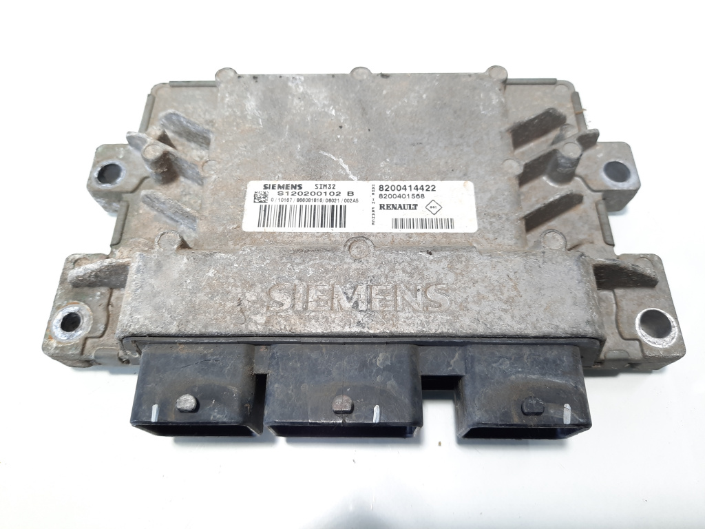 Calculator motor, cod 8200376474, 8200474008, Renault Modus, 1.6 Benz (id:482950)