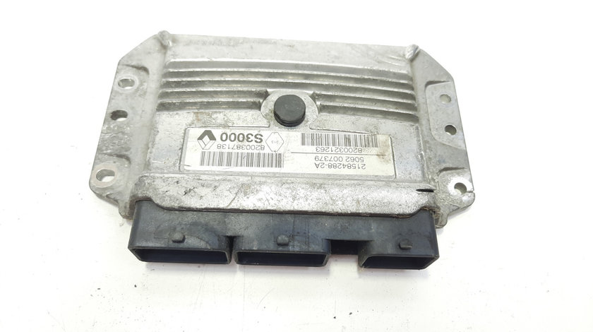 Calculator motor, cod 8200387138, 8200321263, Renault Megane 2 Coupe-Cabriolet, 1.6 B, 16V, K4M760 (id:483026)