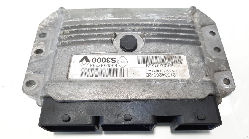 Calculator motor, cod 8200387138, 8200321263, Renault Megane 2 Coupe-Cabriolet, 1.6 B, 16V, K4M760 (id:483505)