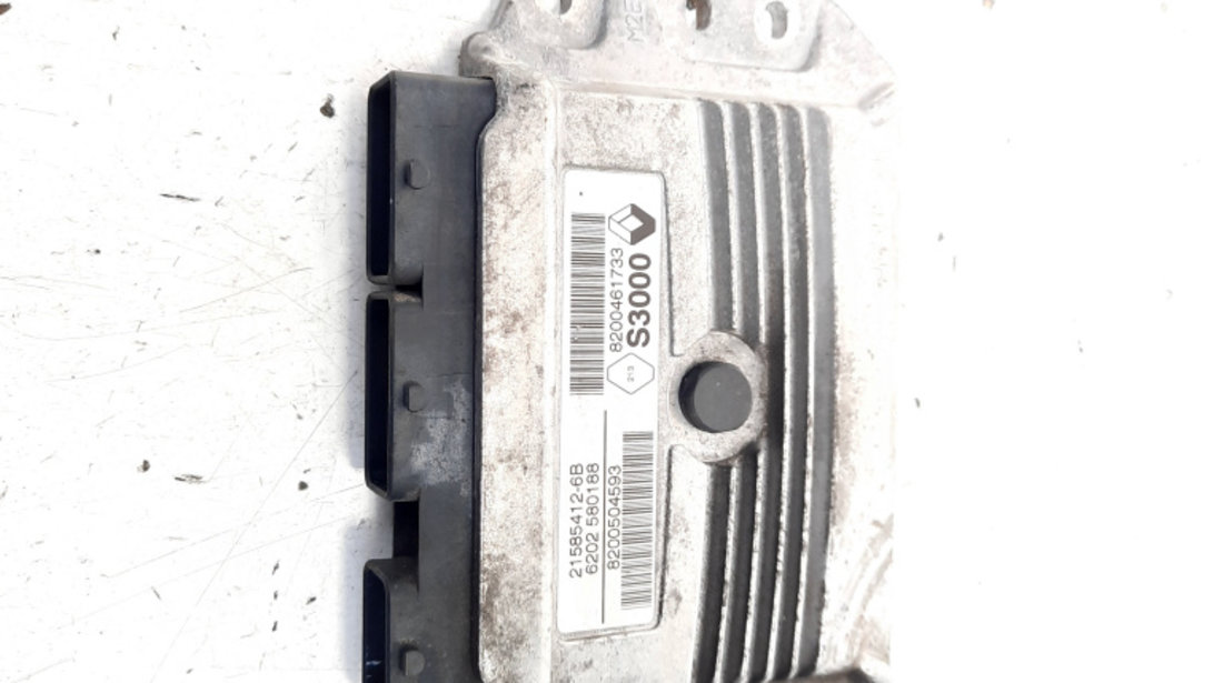 Calculator motor, cod 8200461733, 8200504593, Renault Clio 3, 1.4 benz, K4J780 (id:535552)