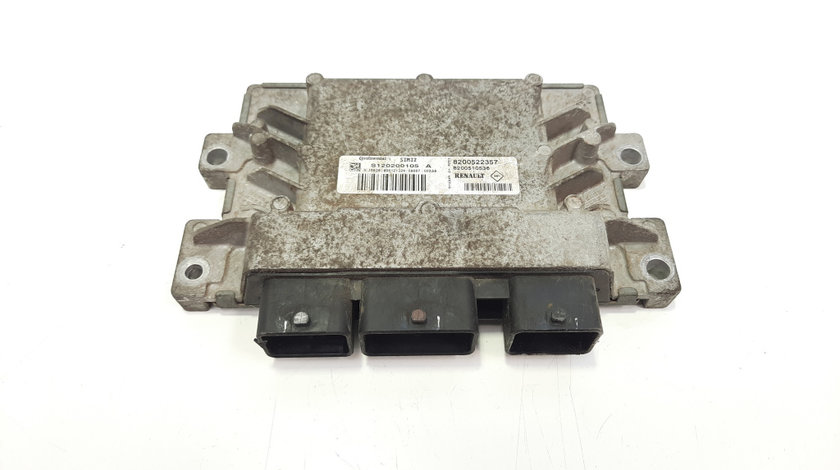 Calculator motor, cod 8200522357, 8200510536, Renault Clio 3, 1.2 B, D4F740 (id:483724)