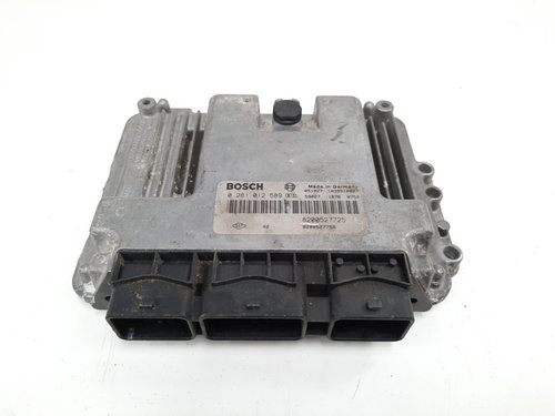Calculator motor, cod 8200527725, 0281012589, Renault Megane 2, 1.9 DCI, F9Q800 (idi:491557)