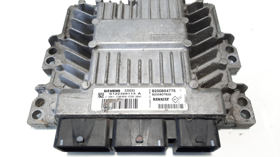 Calculator motor, cod 8200804775, 8200807626, Renault Scenic 2, 1.5 DCI, K9K732 (id:483560)