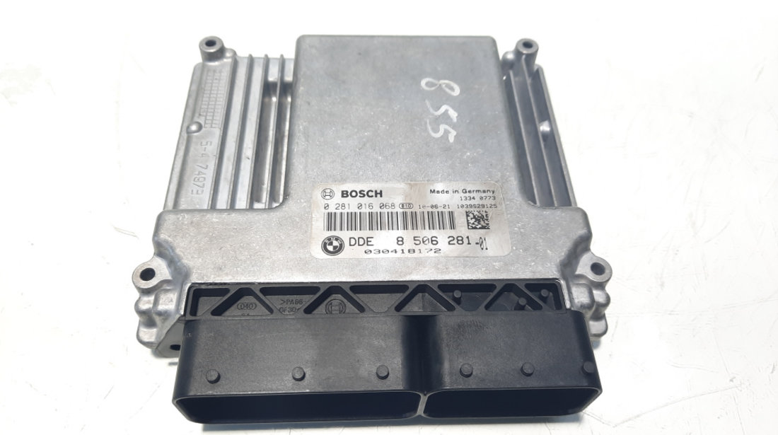 Calculator motor, cod 8506281-01, Bmw 1 Cabriolet (E88), 2.0 diesel, N47D20A (idi:472560)