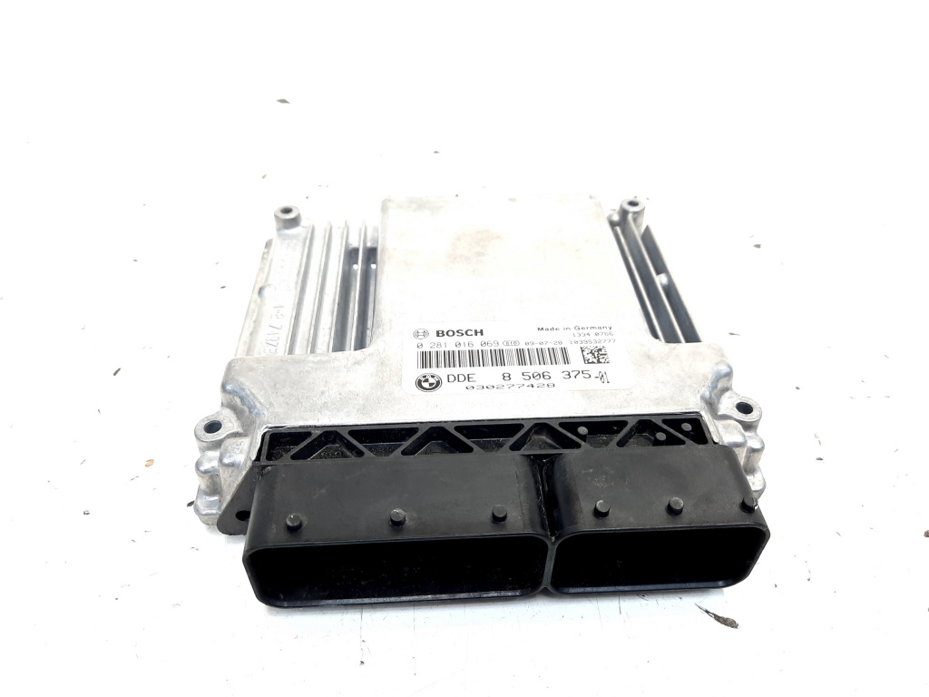 Calculator motor, cod 8506375-01, 0281016069, Bmw 3 (F30), 2.0 diesel, N47D20C (idi:535560)