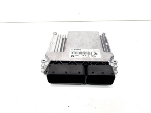 Calculator motor, cod 8512499-01, 0281017551, Bmw 1 Coupe (E82), 2.0 diesel, N47D20C (idi:544553)