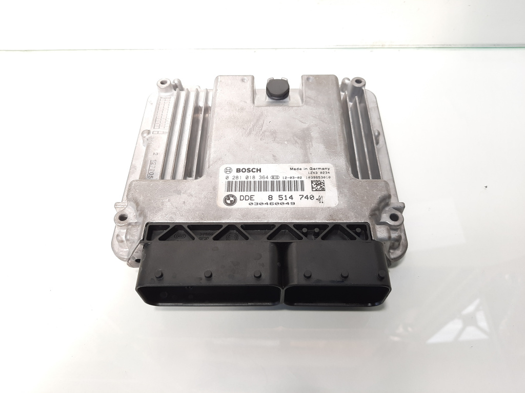Calculator motor, cod 8514740, 0281018364, Bmw 3 (F30) 2.0 D, N47D20C (id:477292)
