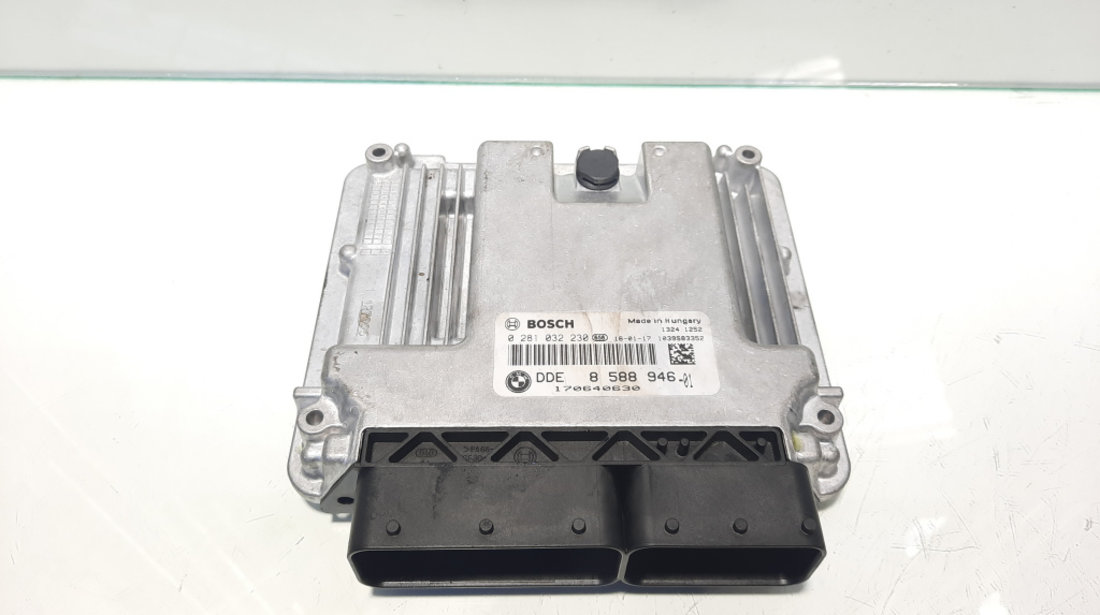 Calculator motor, cod 8588946-01, 0281032230, Bmw 3 (F30) 2.0 D, B47D20A