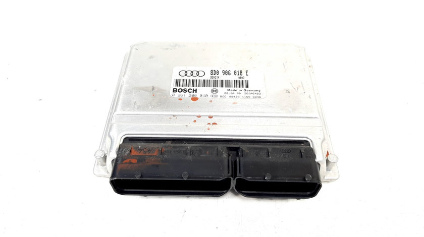 Calculator motor, cod 8D0906018E, 0261206040, Audi A4 (8D2, B5), 1.8 benz, APT (id:538719)