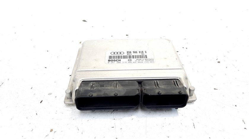 Calculator motor, cod 8D0906018Q, 0261206318, VW Passat Variant (3B5), 1.8 benz, APT (idi:535496)