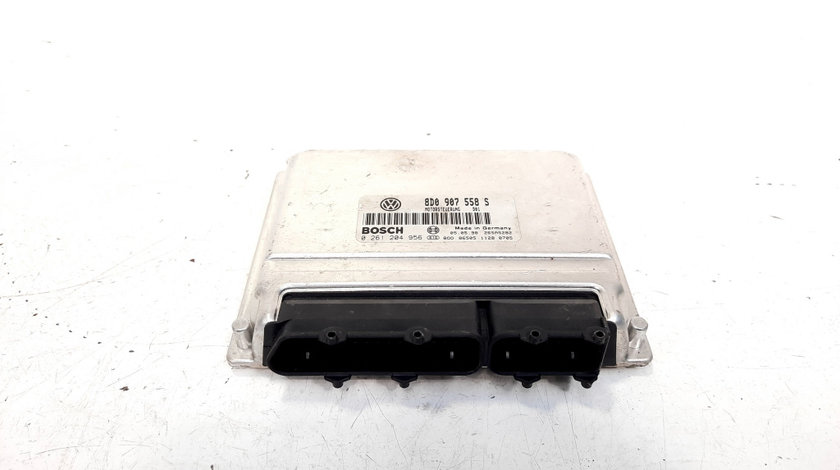 Calculator motor, cod 8D0907558S, 0261204956, Audi A4 (8D2, B5), 1.8 benz, ADR (id:543588)