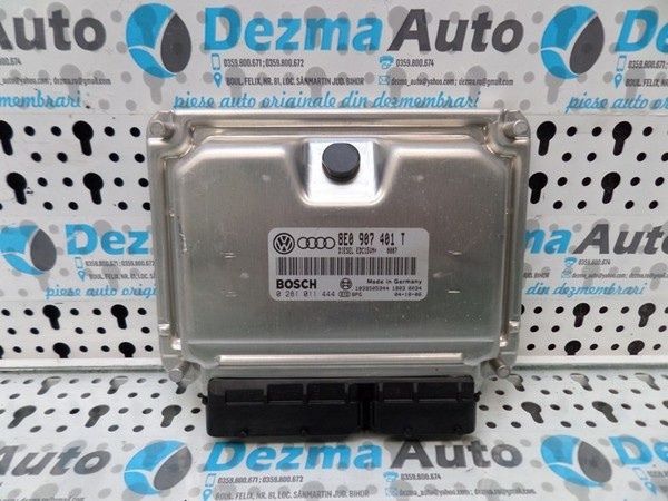 Calculator motor cod 8E0907401T, 0281011444, 2.5 tdi