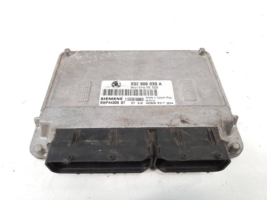 Calculator motor, cod 8E0907557F,026120740, Skoda Fabia 1 Combi (6Y5) 1.2 B (id:535499)