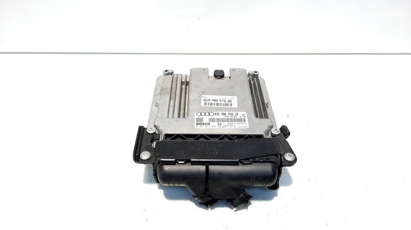 Calculator motor, cod 8E0909557R, Audi A4 Avant (8E5, B6), 2.0 benz, ALT (idi:527105)