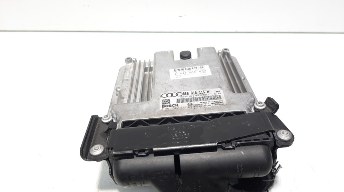 Calculator motor, cod 8E0910115N, 0261S02211, Audi A4 Avant (8ED, B7), 2.0 TFSI, BUL (idi:556397)