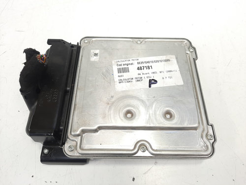 Calculator motor, cod 8E2910401E, 0281013095, Audi A6 Avant (4F5, C6), 2.7 TDI, BPP (idi:487181)