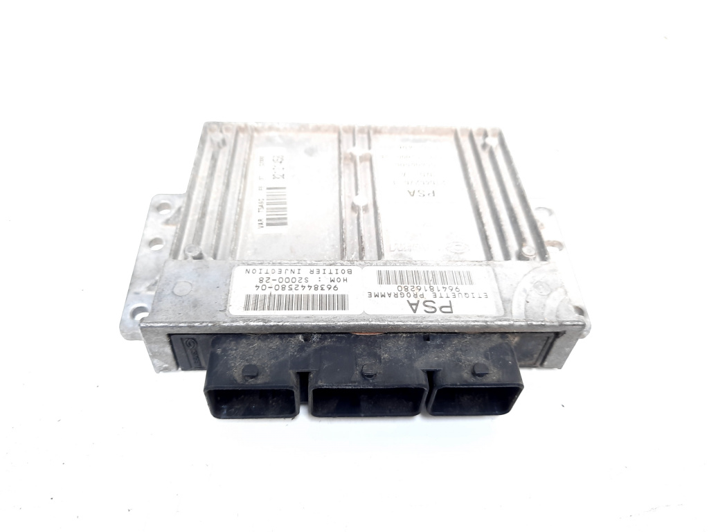 Calculator motor, cod 9638442580, Peugeot 206 Sedan, 1.4 benz, KFW (idi:538473)
