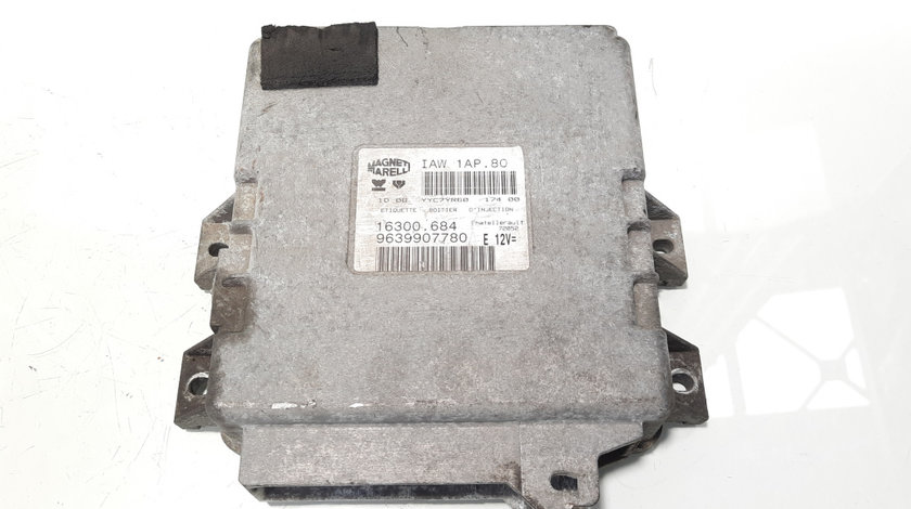 Calculator motor, cod 9639907780, Peugeot 206, 1.1 benz, HFZ (id:491538)