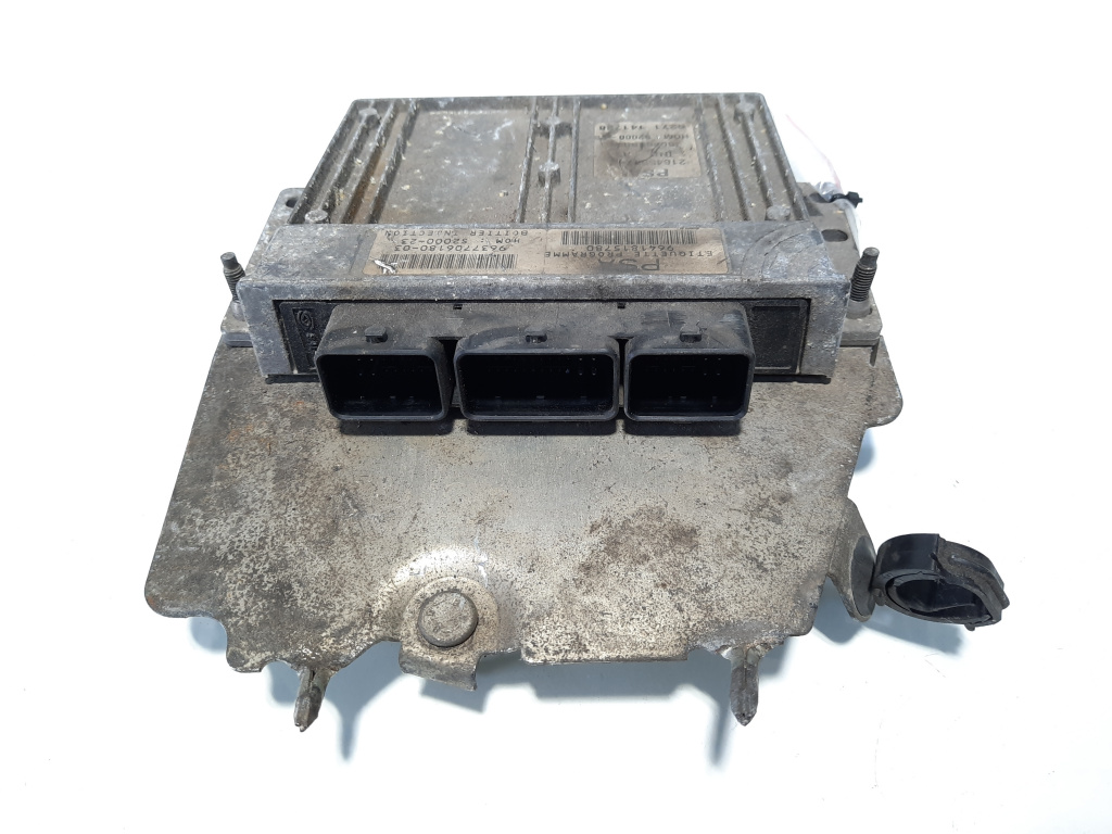 Calculator motor, cod 9641815780, Peugeot 206 CC, 1.4 benz, KFV (idi:483389)