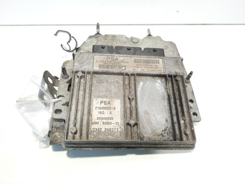 Calculator motor, cod 9643782480, Citroen Nemo combi, 1.4 benz, KFV (idi:538474)