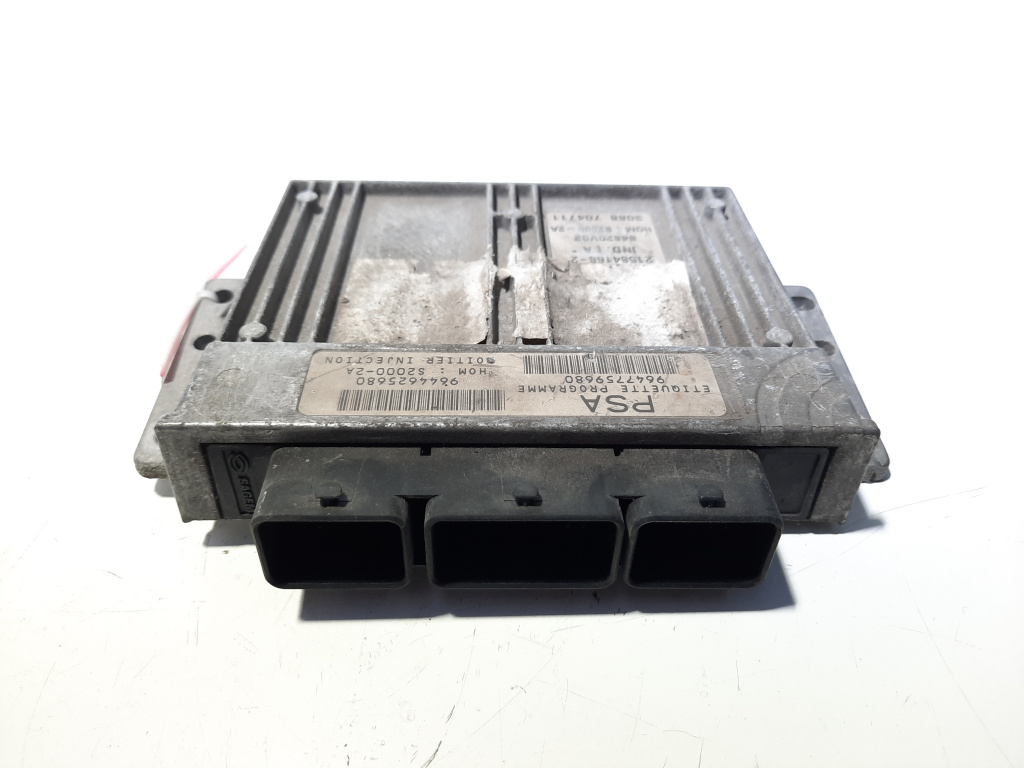Calculator motor, cod 9644235680, 9644625680, Peugeot 206, 1.4 benz, KFV (id:491994)
