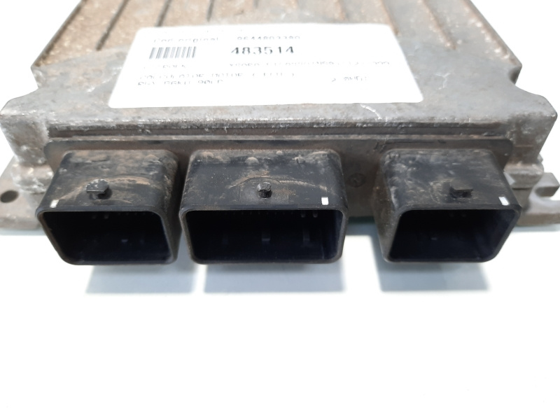 Calculator motor, cod 9644803380, Peugeot 206 CC, 2.0 HDI, RHY (idi:483514)