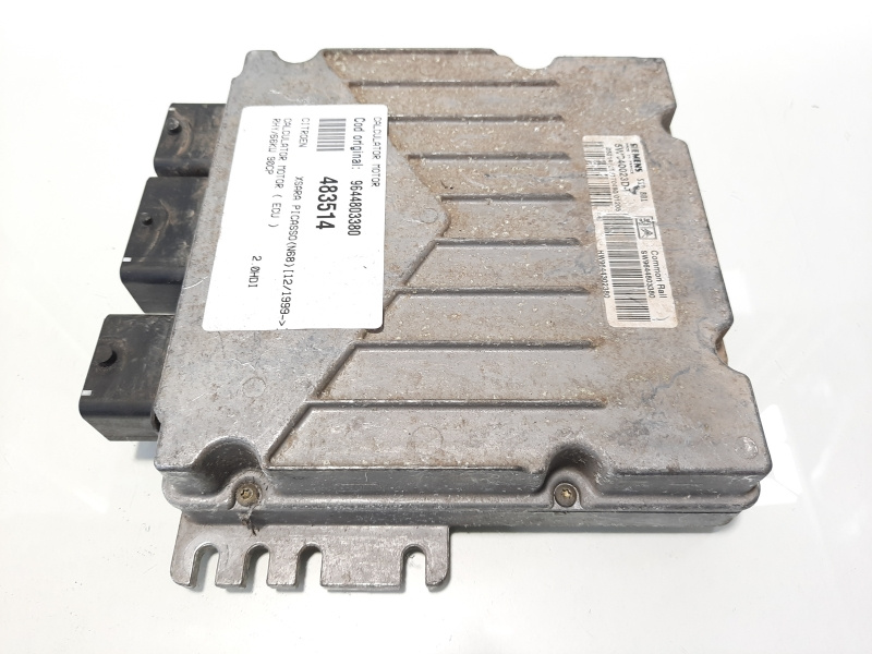 Calculator motor, cod 9644803380, Peugeot 206 Van, 2.0 HDI, RHY (idi:483514)