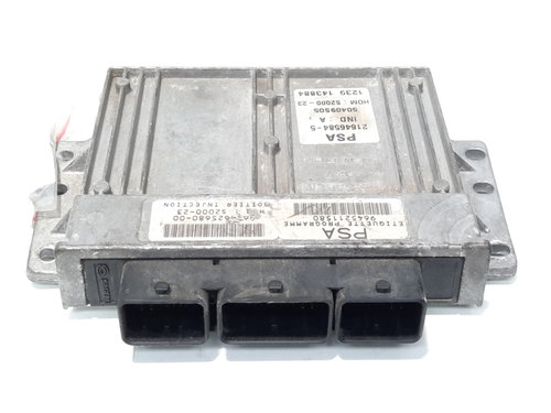 Calculator motor, cod 9645211580, Peugeot 206+ (II), 1.4 benz, KFW (idi:491704)
