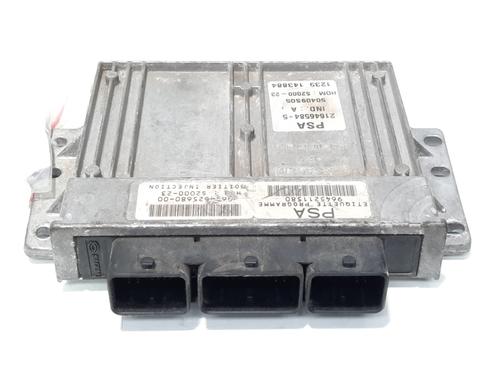 Calculator motor, cod 9645211580, Peugeot 307 CC (3B), 1.4 benz, KFW (idi:491704)