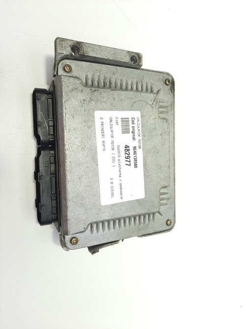 Calculator motor, cod 9646138580, Fiat Ducato Platforma (250) 2.0 diesel (id:482977)