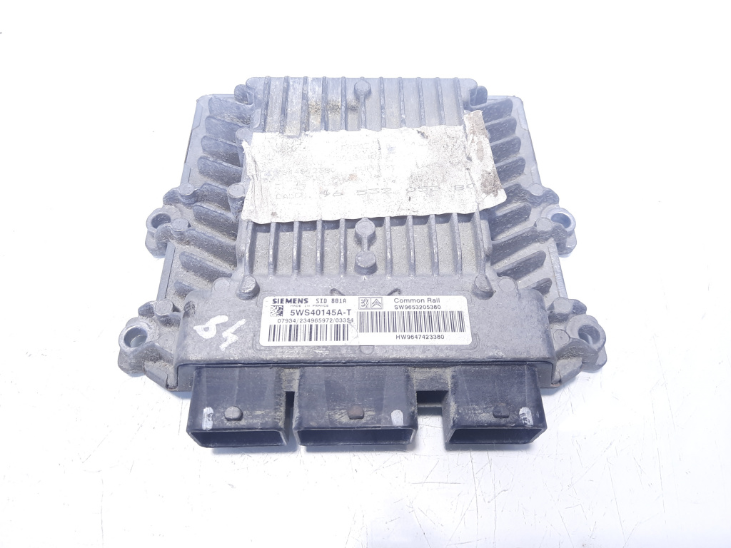 Calculator motor, cod 9647423380, Citroen Xsara Picasso, 2.0 HDI, RHY (id:495799)